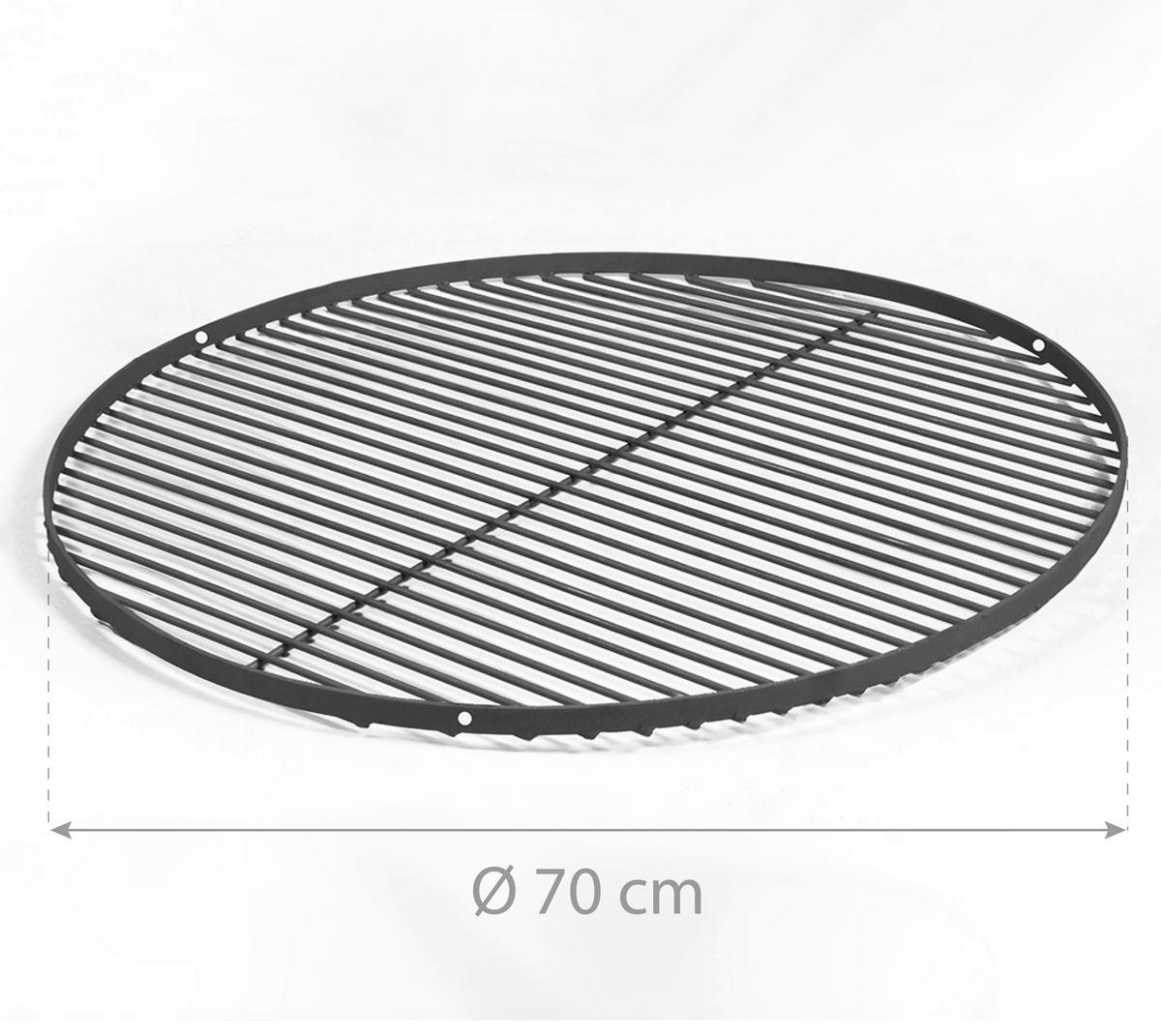 CookKing Grillrost 70 schwarz Stahl B/T: ca. 70x70 cm 70 - schwarz (70,00/70,00cm) - CookKing