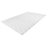 360Living Teppich Vivica weiß B/L: ca. 120x160 cm Vivica - weiß/rosé (120,00/160,00cm) - 360Living
