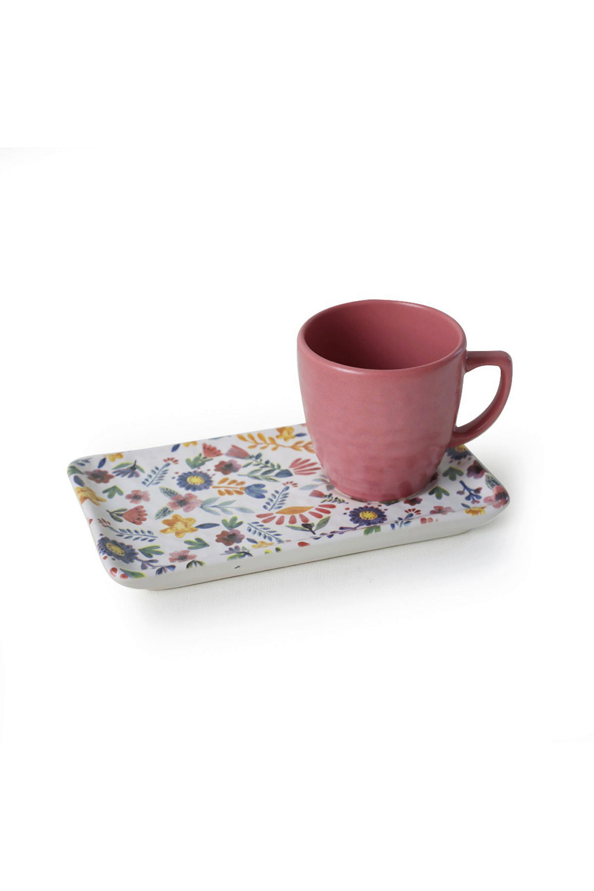 HermiaConcept Kaffeetassen-Set Giannis 4-tlg.  multicolor Steinzeug Giannis 4-tlg.  - multicolor - HermiaConcept