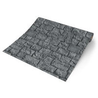 Erismann Vliestapete Steinoptik dunkelgrau B/L: ca. 53x1005 cm Vliestapete_10394-10 - dunkelgrau (53,00/1005,00cm) - Erismann