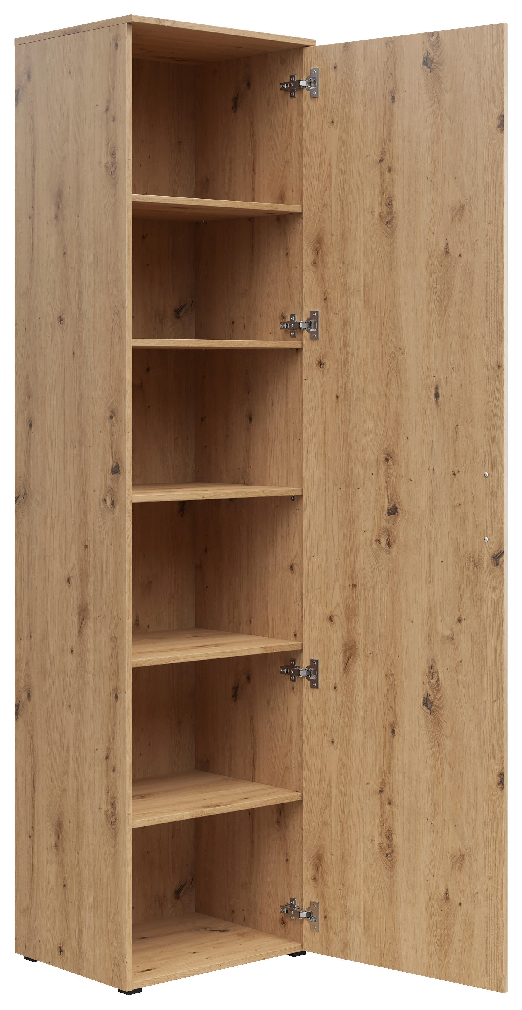 Schrank Multi-Stauraum Typ 51 Eiche Artisan Nachbildung B/H/T: ca. 50x195x40 cm Multi-Stauraum Typ 51 - Eiche (50,00/195,00/40,00cm)