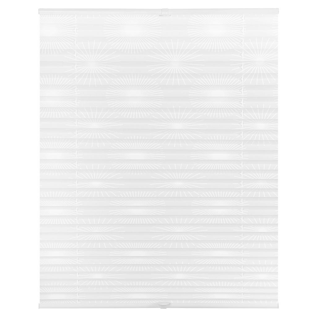 Thumbnail - LICHTBLICK Spannplissee Sonne weiß B/L: ca. 100x130 cm