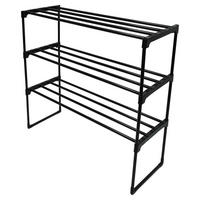 Schuhregal Bibi schwarz B/H/T: ca. 67x51x29 cm Bibi - schwarz (67,00/51,00/29,00cm) - HÖLSCHER