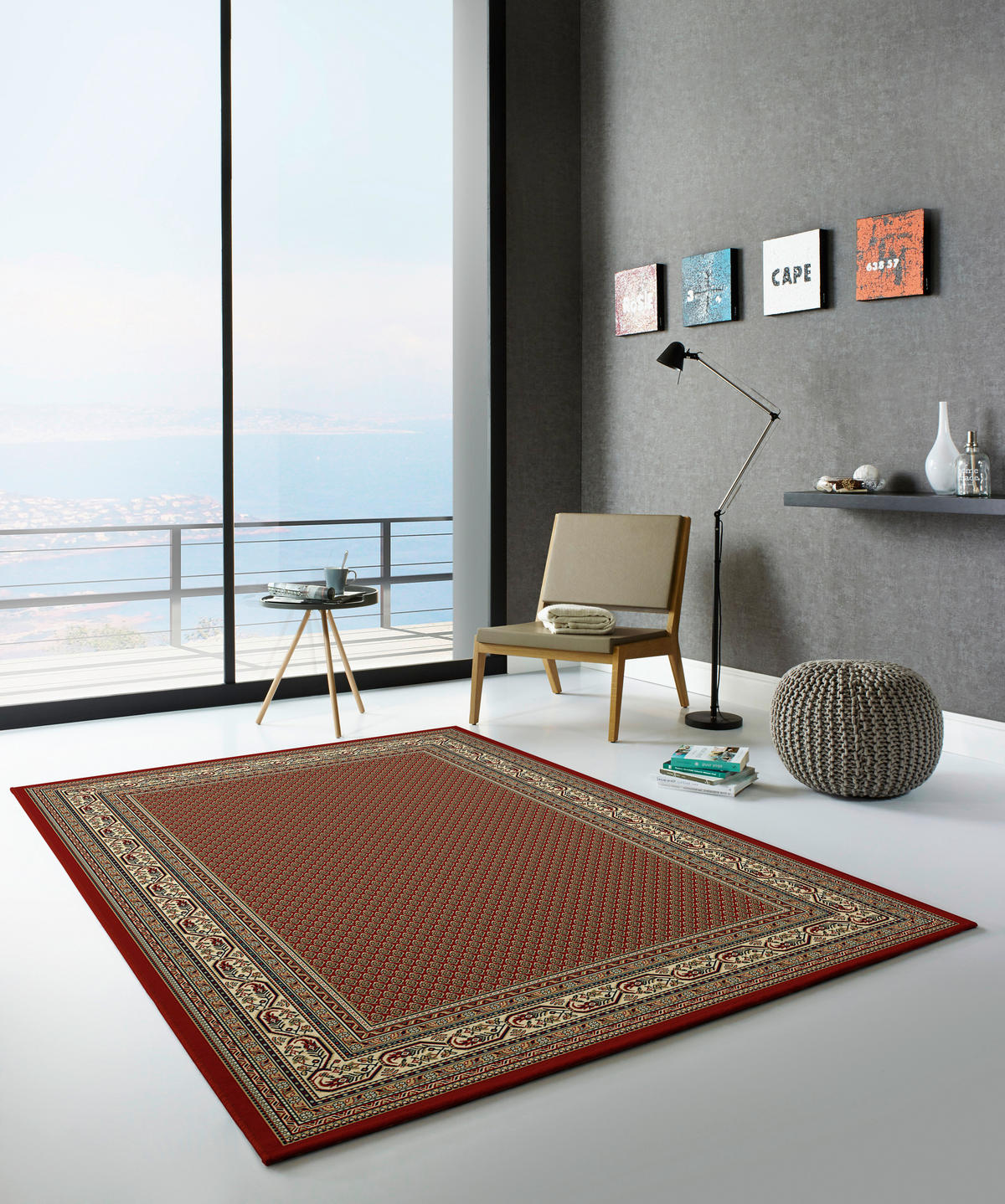 Webteppich Kashmar rot B/L: ca. 200x290 cm Kashmar - rot (200,00/290,00cm)