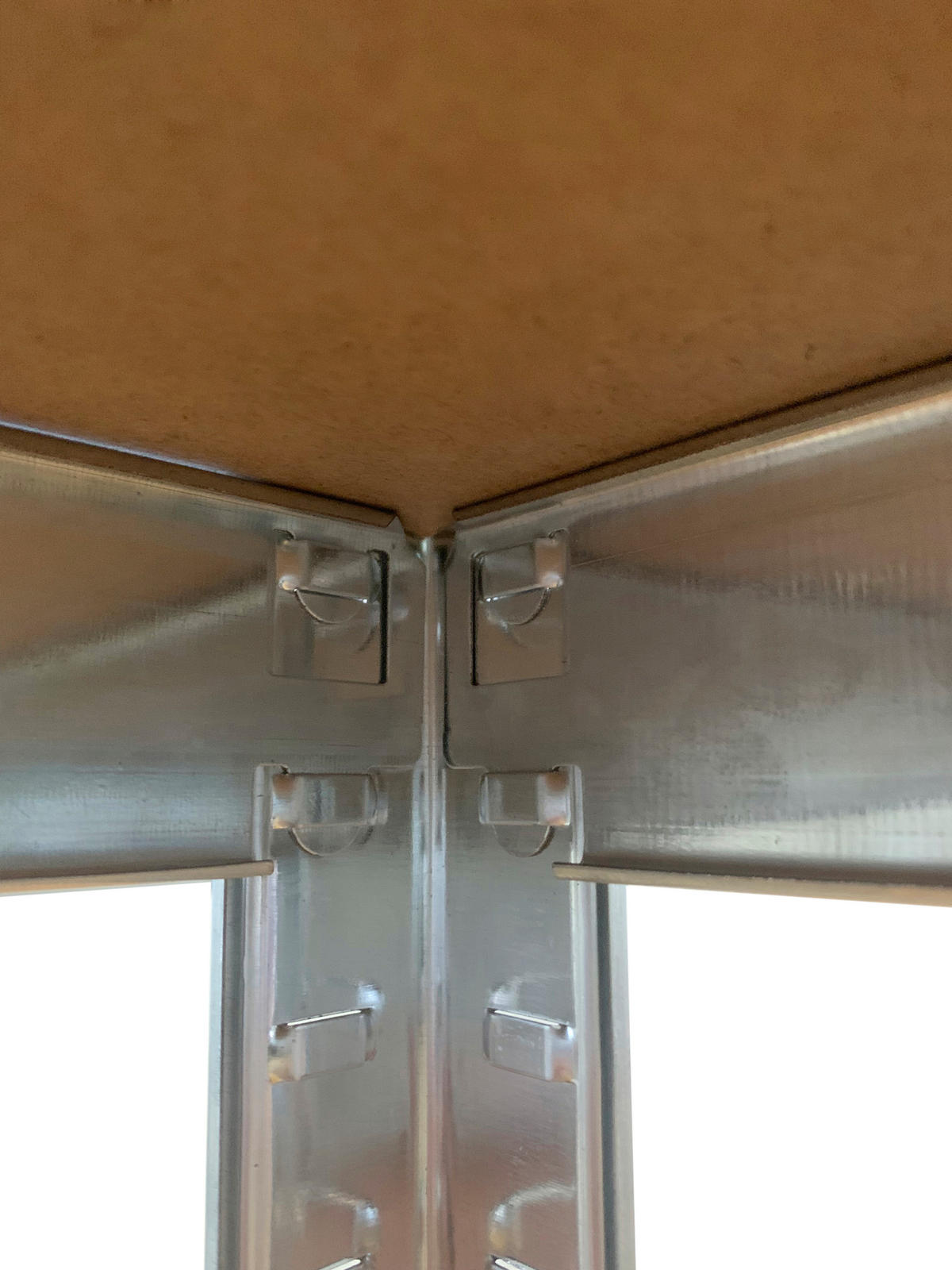POCOline Schwerlaststeckregal verzinkt Metall B/H/T: ca. 90x180x40 cm Schwerlaststeckregal 180x90x40cm V - verzinkt (90,00/180,00/40,00cm) - POCOline