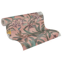 A.S.Creation Vliestapete violett grün B/H/D: ca. 53x1005x8 cm Vliestapete - grün/violett (8,00/1005,00cm) - A.S.Creation