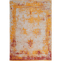 Kayoom Flachflorteppich Nostalgia 285 orange B/H/L: ca. 80x1x150 cm Nostalgia 285 - orange (150,00/80,00/1,00cm) - Kayoom