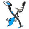 HOMCOM Fahrradtrainer blau Stahl B/H/L: ca. 51x115x97 cm Fahrradtrainer - blau/grau (97,00/51,00/115,00cm) - HOMCOM