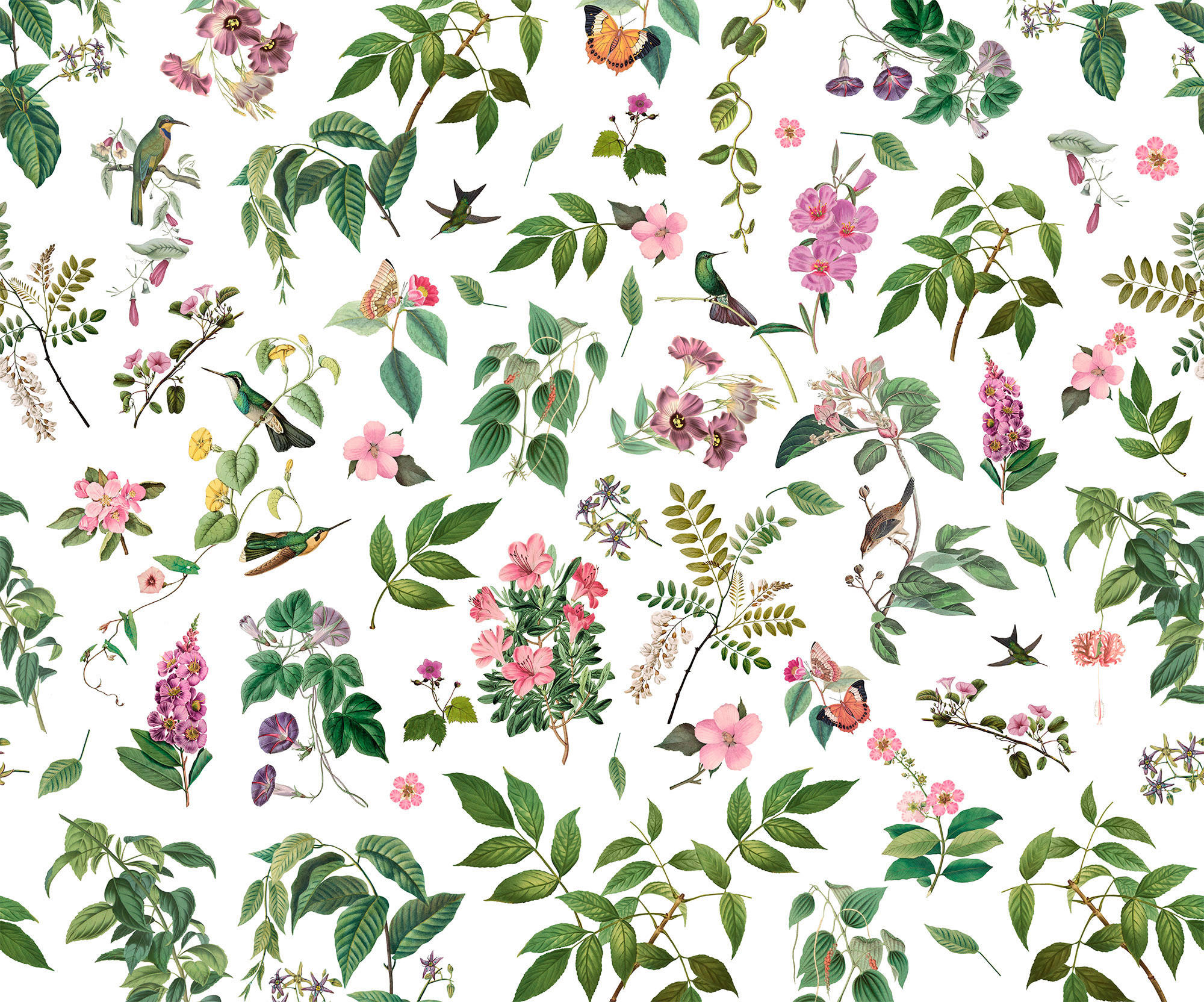 Komar Fototapete Cottage Core B/L: ca. 300x250 cm Cottage Core - (300,00/250,00cm) - Komar