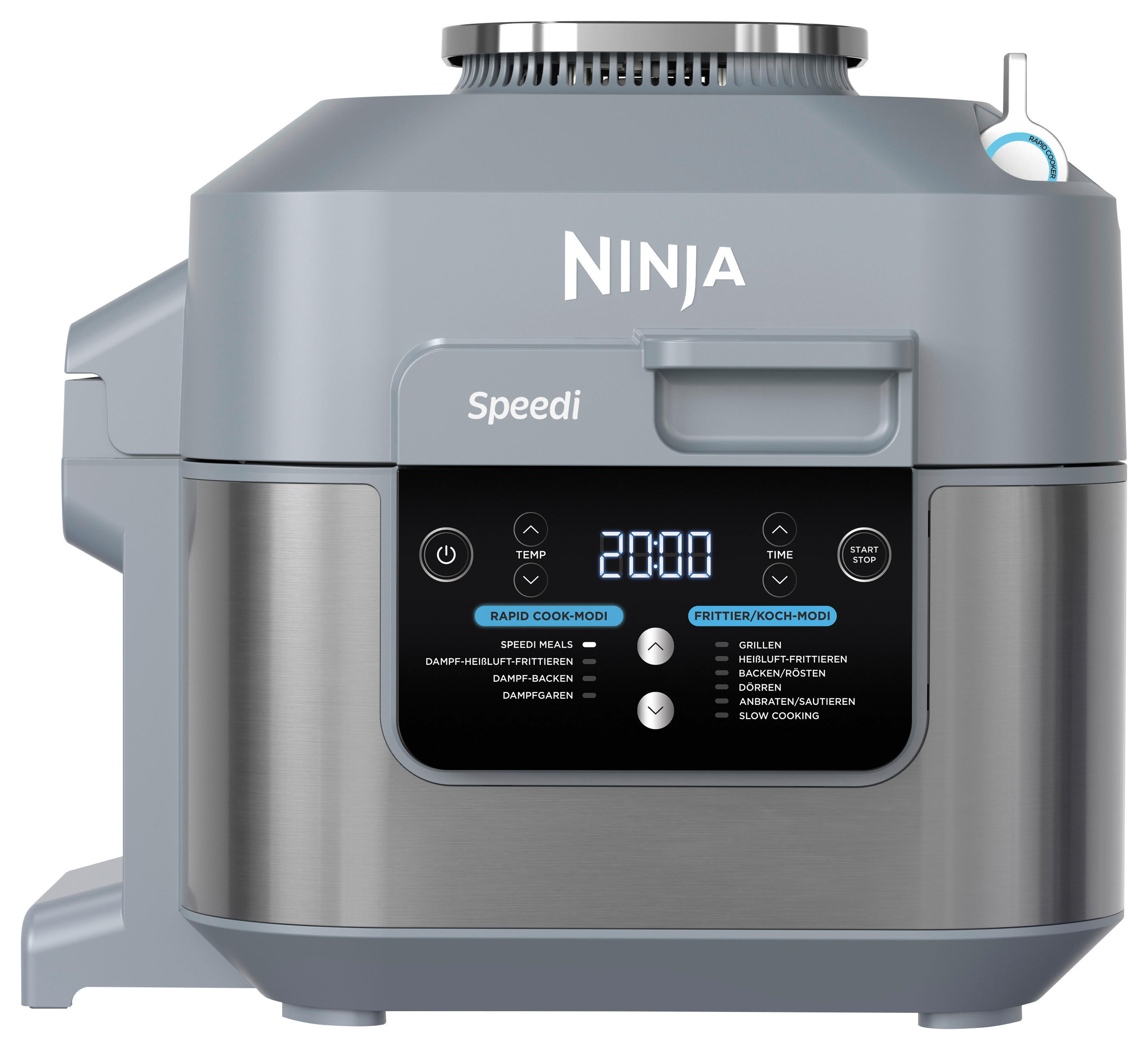 Ninja Heißluftfritteuse Speedi ON400EU - grau (35,00/33,00/31,00cm) - Ninja