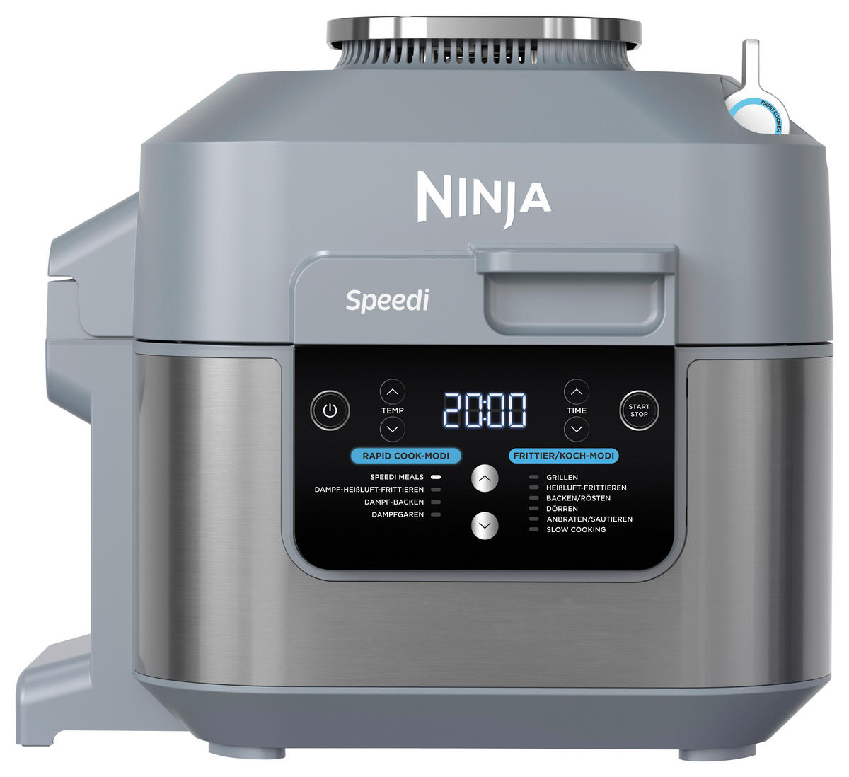 Ninja Heißluftfritteuse Speedi ON400EU - grau (35,00/33,00/31,00cm) - Ninja