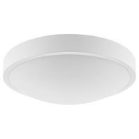 Lamkur Deckenleuchte weiß Stahl Glas B/H/L: ca. 37x8x37 cm E27 2 Brennstellen JONAS - weiß (37,00/37,00/8,00cm) - Lamkur