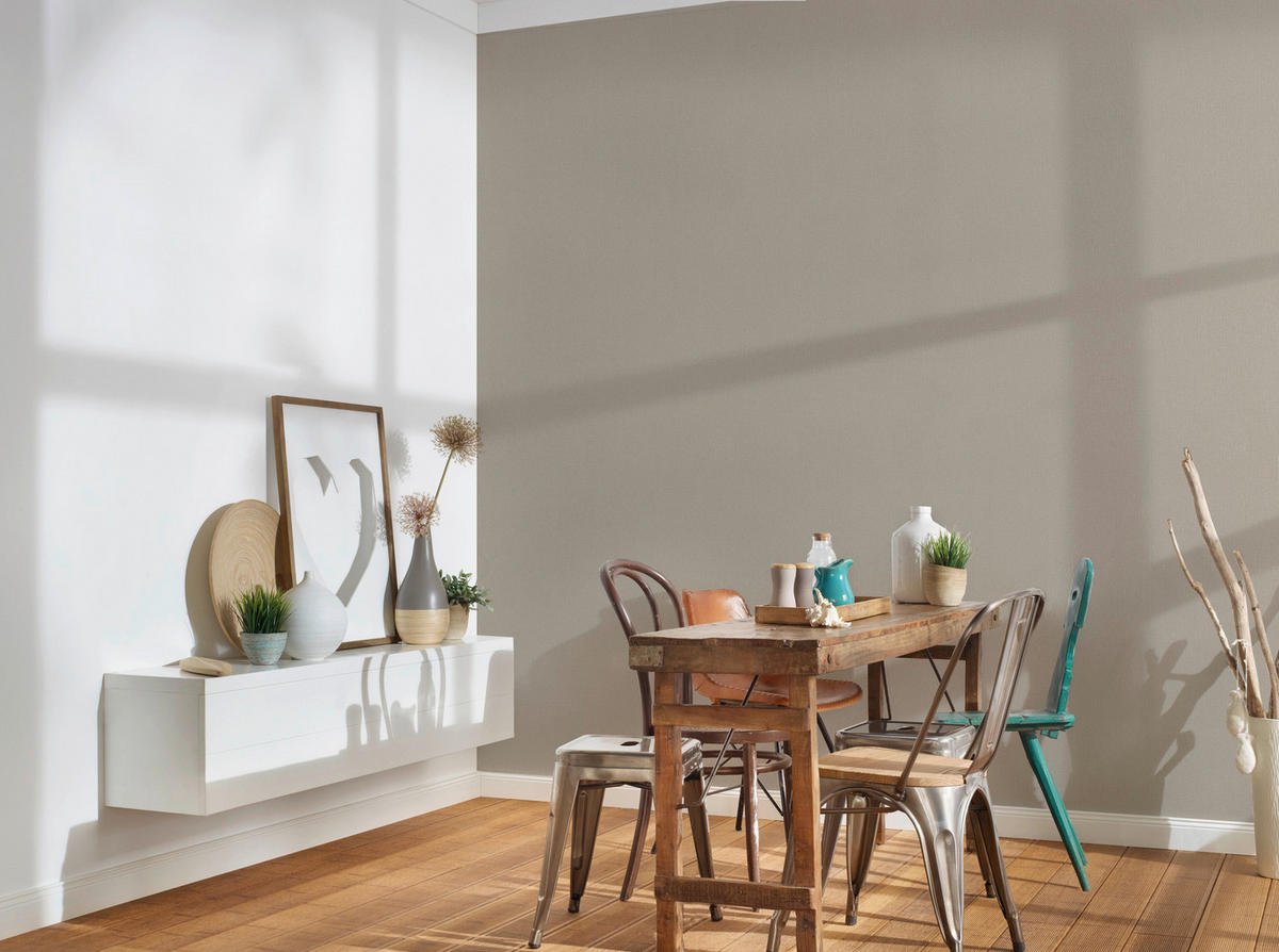 A.S.Creation Vliestapete Styleguide Natural Colours 2021 Uni braun B/L: ca. 53x1005 cm Styleguide Natural Colours 2021 - braun (53,00/1005,00cm) - A.S.Creation
