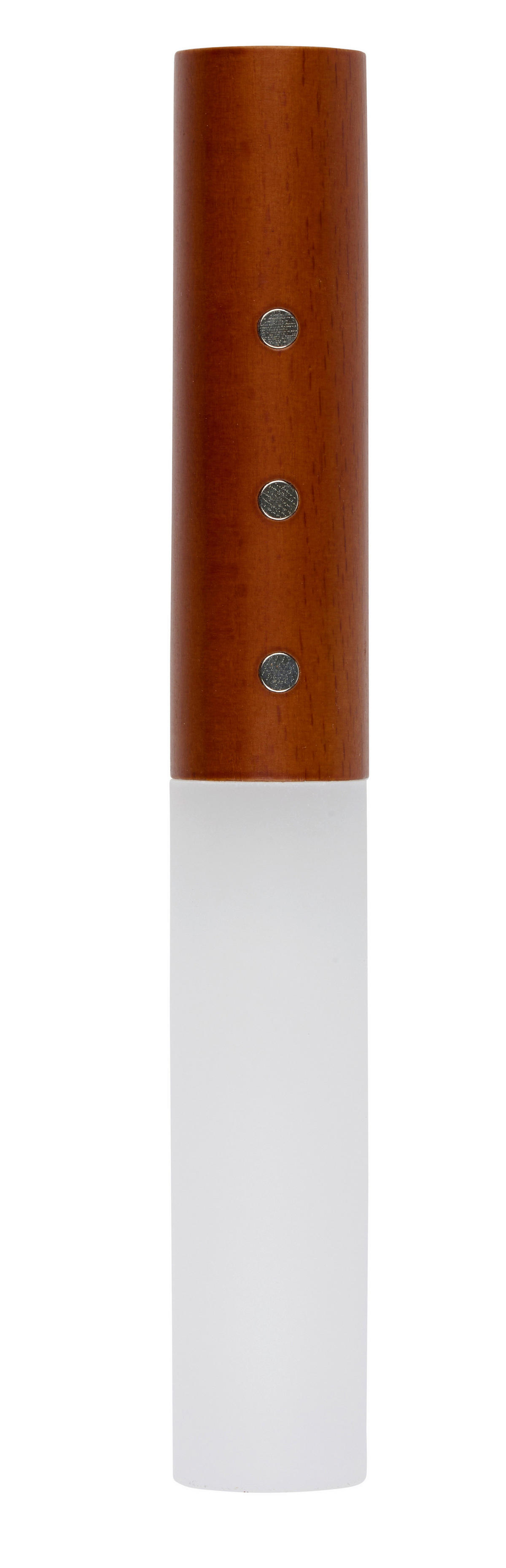 LED-Wandleuchte hellbraun dunkelbraun B/H/L: ca. 3x6x18 cm LED-Wandleuchte_Portabel - dunkelbraun/hellbraun (18,00/3,00/6,00cm)