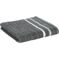 Handtuch Marta Marta - dunkelgrau (50,00/100,00cm) - oh cosy