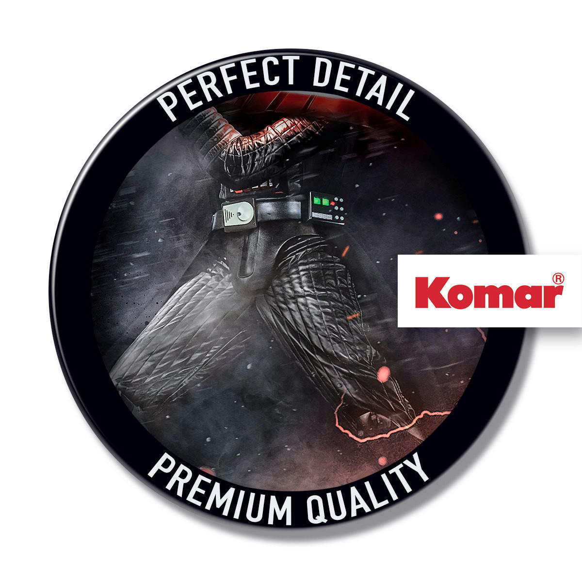 Komar Fototapete Star Wars Vader Dark Forces schwarz B/H: ca. 200x280 cm Star Wars Vader Dark Forces - schwarz (200,00/280,00cm) - Komar