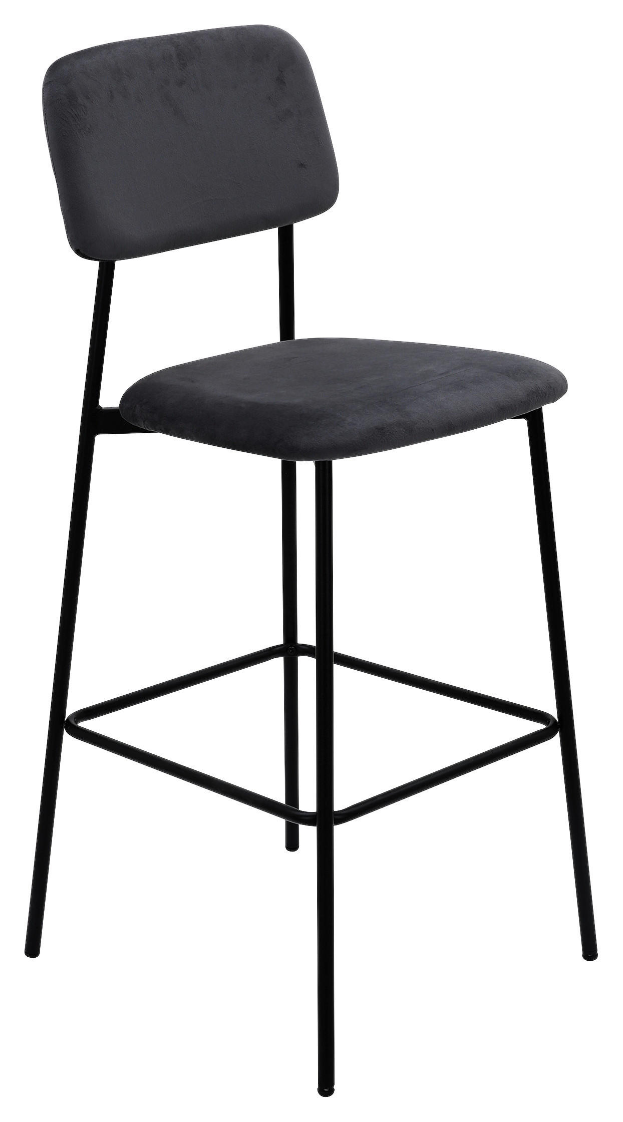 schwarz Samt Metall MIKA - schwarz