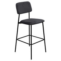 schwarz Samt Metall MIKA - schwarz