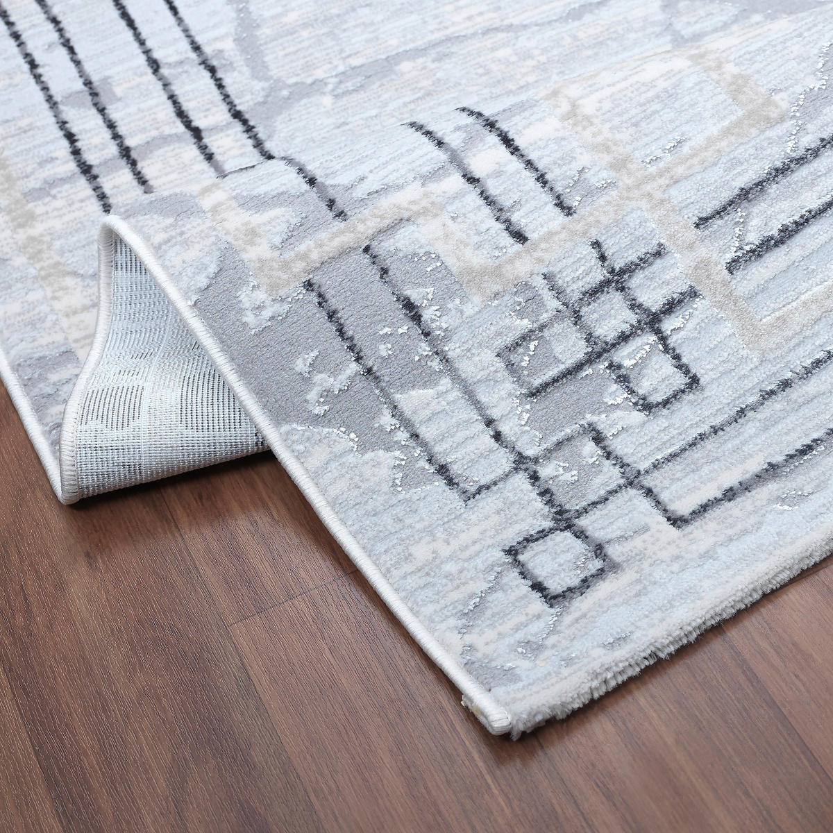 Sanat Teppich Harmony hellgrau B/L: ca. 160x220 cm Harmony - hellgrau (160,00/220,00cm) - Sanat