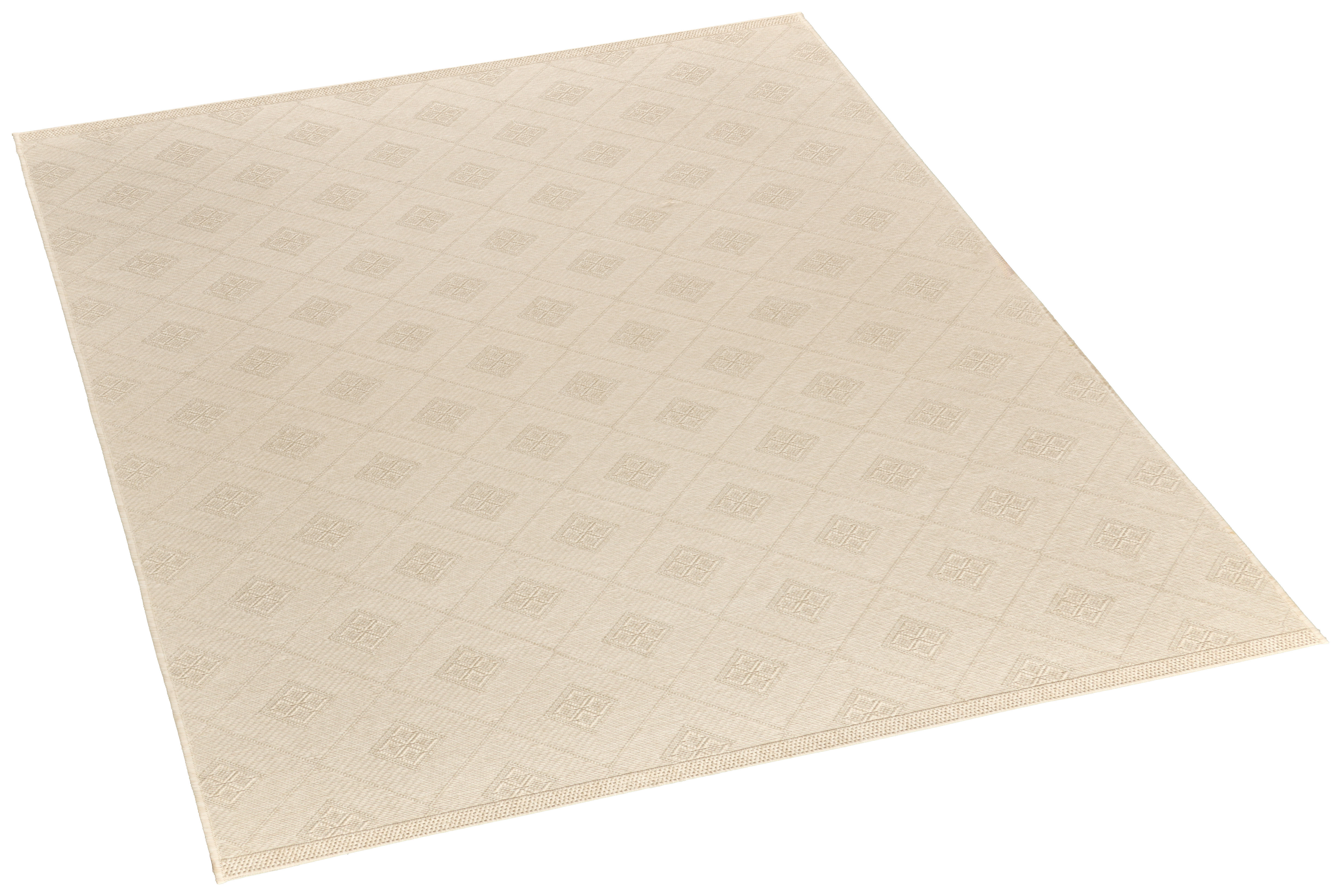 Flachwebteppich Jersey Home creme B/L: ca. 80x150 cm
