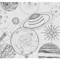 Komar Fototapete Cosmos Sketch B/L: ca. 300x280 cm Cosmos Sketch - (300,00/280,00cm) - Komar