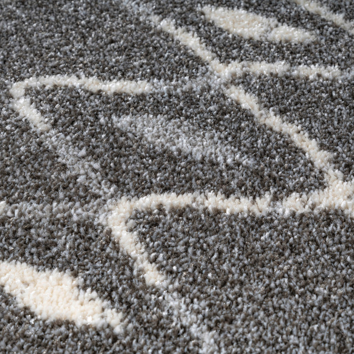 Sanat Teppich anthrazit B/L: ca. 200x200 cm Teppich_Boho_8200_200x200 - anthrazit (200,00/200,00cm) - Sanat