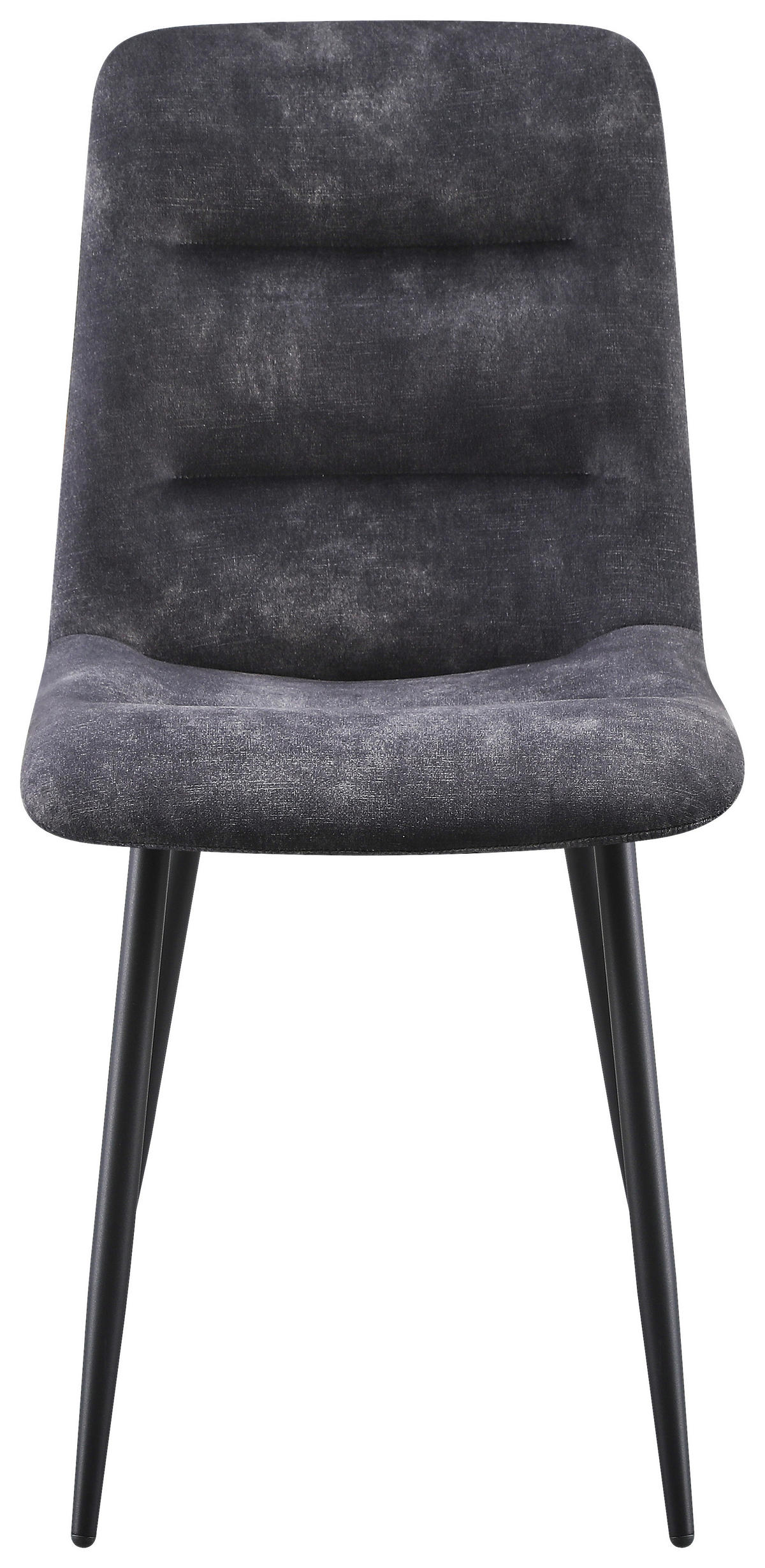 Stuhl Basti anthrazit Polyester B/H/T: ca. 45x87x43 cm Basti - schwarz/anthrazit (45,00/87,00/43,00cm)