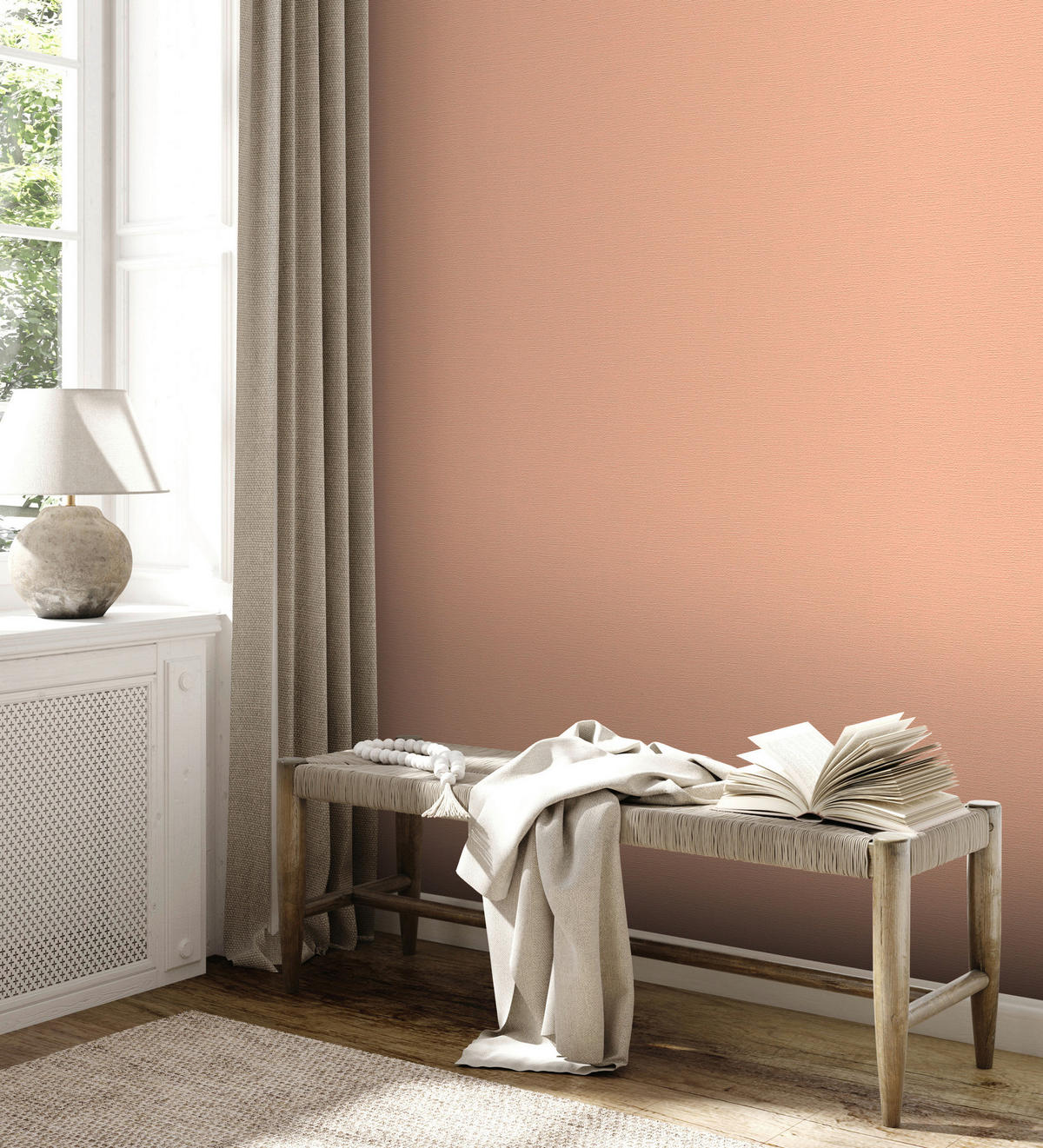 A.S.Creation Vliestapete rosa B/H/D: ca. 53x1005x8 cm Vliestapete - rosa (8,00/1005,00cm) - A.S.Creation