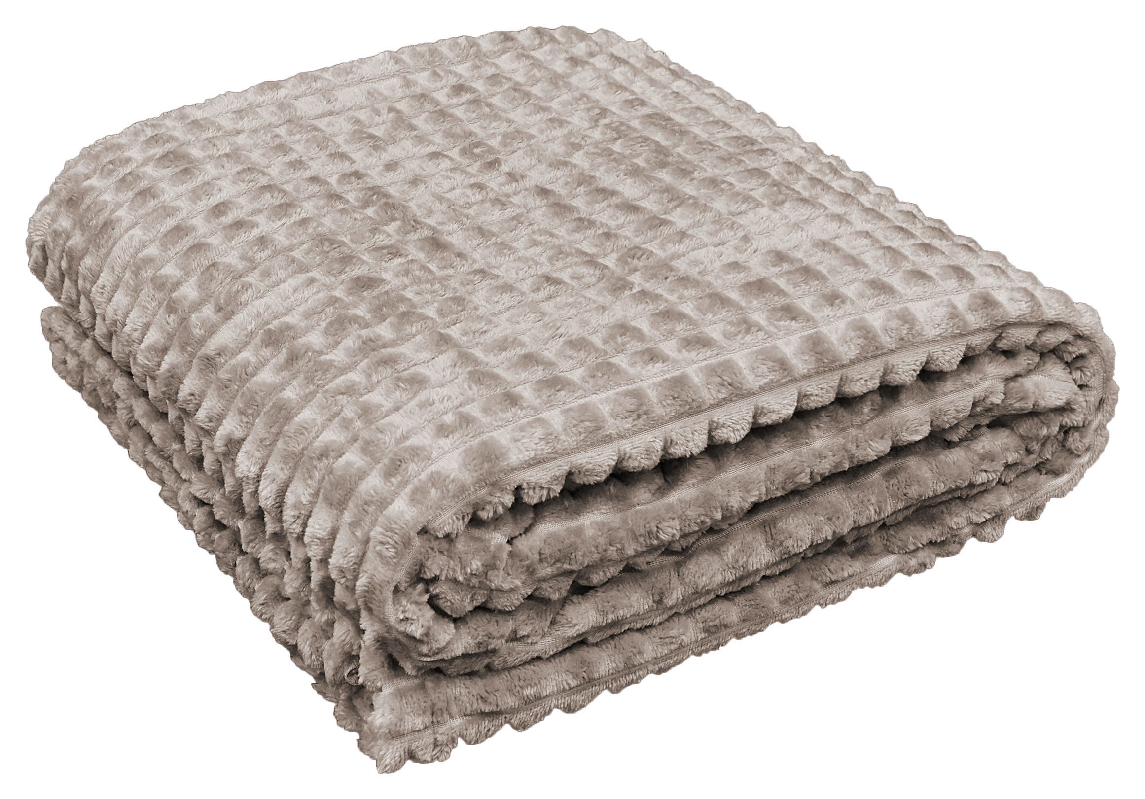 Flanelldecke Flanell Flanelldecke_Checks 140x190cm kitt - kitt (140,00/190,00cm)