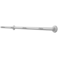 Garderobenleiste Derby weiß Metall B/H/T: ca. 80x2x9 cm Derby - weiß (80,00/2,00/9,00cm)
