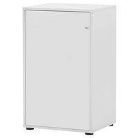 Midischrank Serie 400 perlweiß Optik B/H/T: ca. 50,9x83,6x41 cm Serie 400 - (50,90/83,60/41,00cm) - Möbelpartner