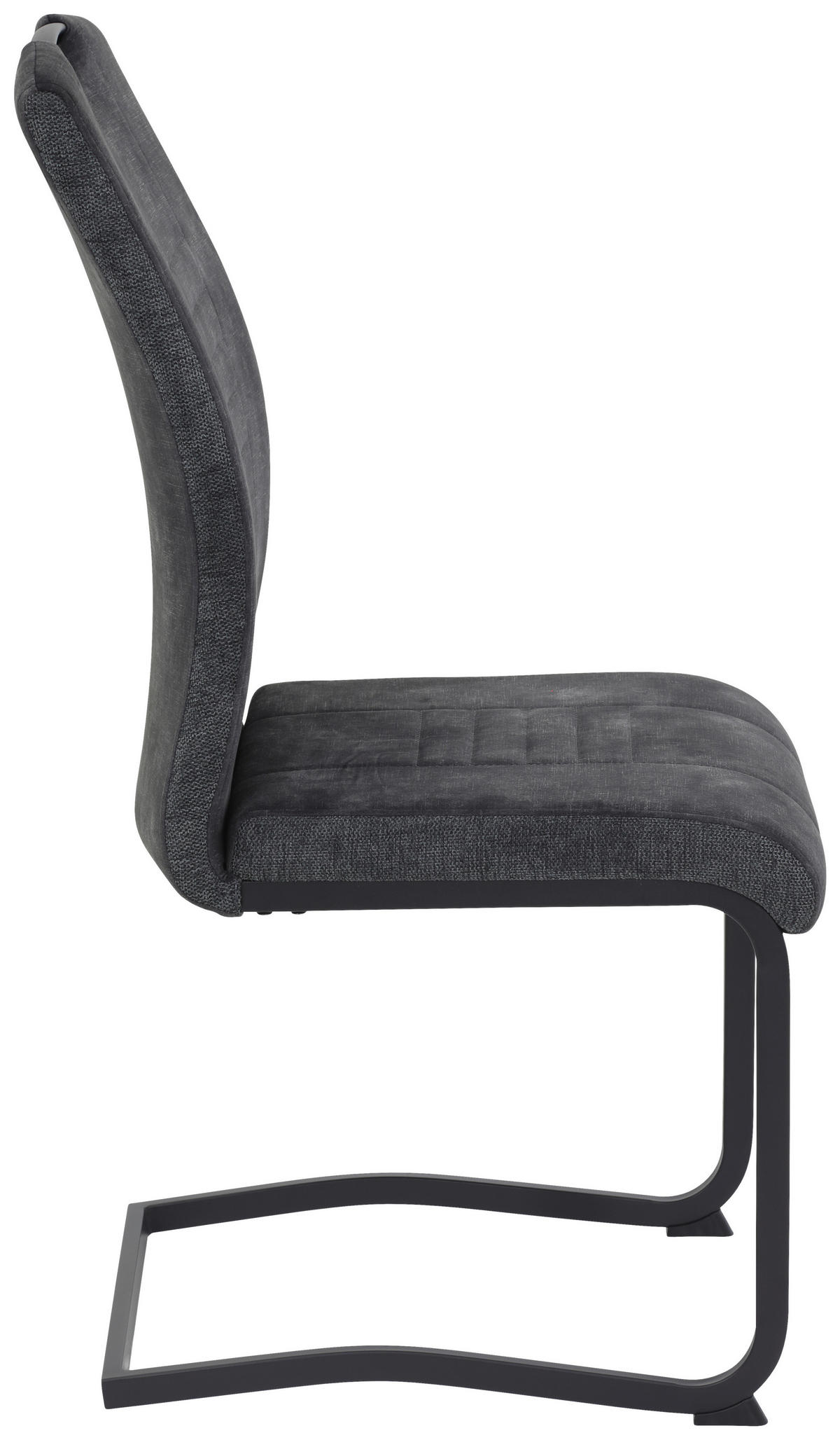 Schwingstuhl Riga, 2er-Set anthrazit B/H/T: ca. 44x100x60 cm Riga, 2er-Set - anthrazit (44,00/100,00/60,00cm) - Hela