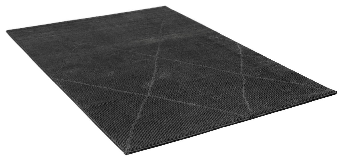 Webteppich Sign anthrazit B/L: ca. 200x290 cm Sign - anthrazit (200,00/290,00cm)