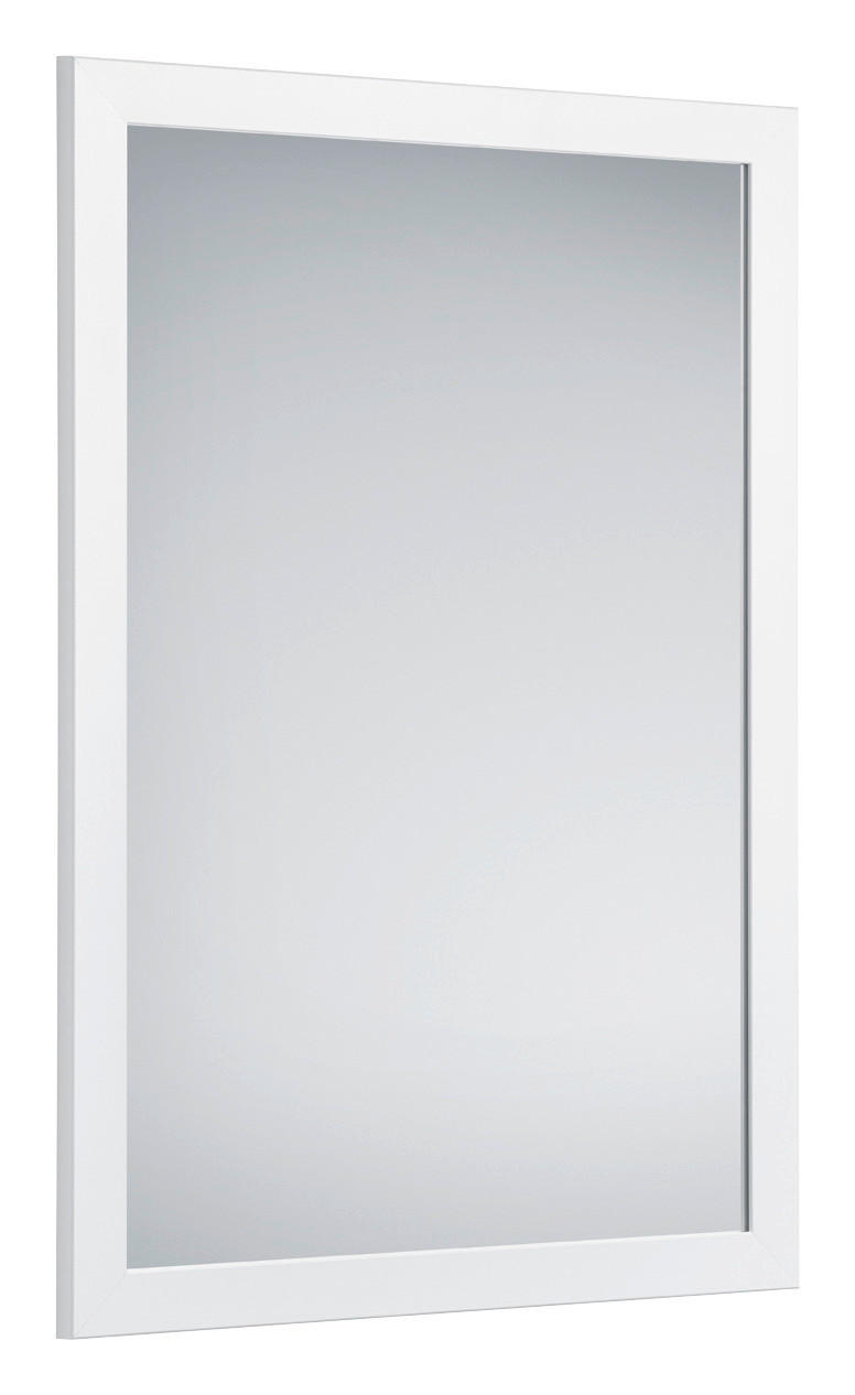 Mirrors&More Rahmenspiegel KIM weiß B/H/T: ca. 48x68x2 cm KIM - weiß (48,00/68,00/2,00cm) - Mirrors&More