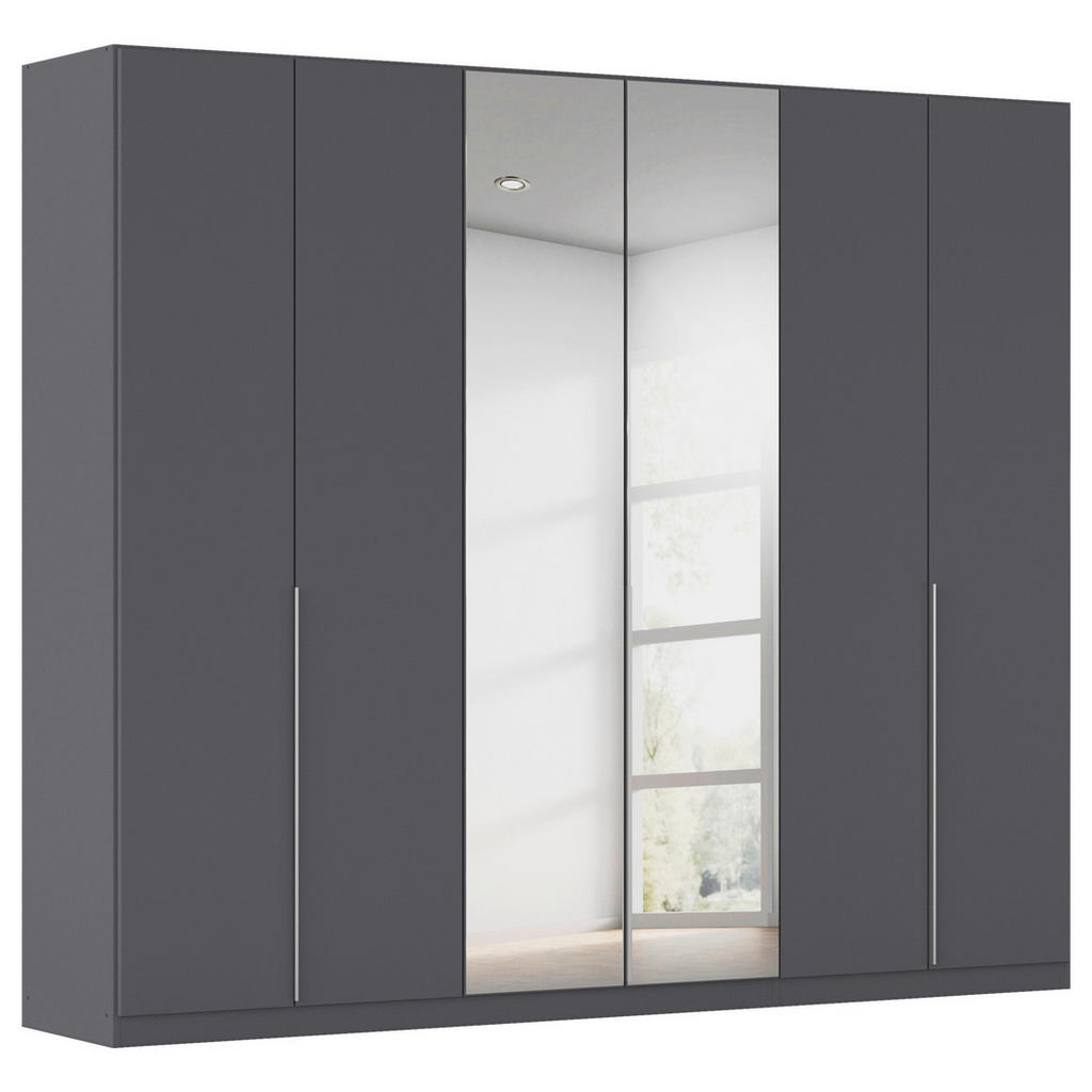 Thumbnail - Kleiderschrank Alabama grau B/H/T: ca. 271x229x54 cm