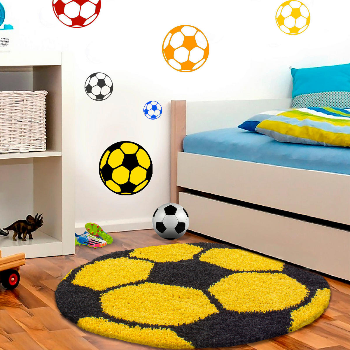 Ayyildiz Teppich FUN gelb D: ca. 100 cm FUN - gelb (100,00cm) - Ayyildiz