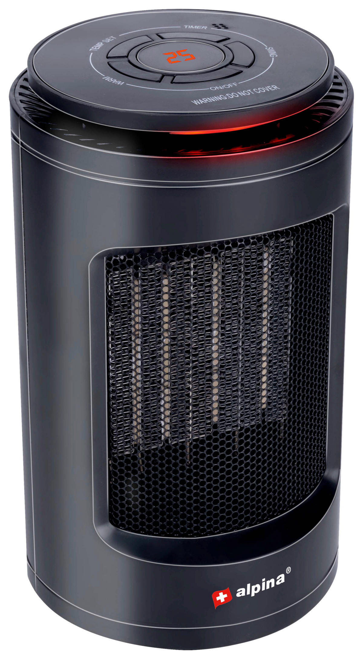 Alpina Heizlüfter HP-12AR H/D: ca. 23x13 cm ca. 1200 W HP-12AR - (13,00/23,00cm) - alpina