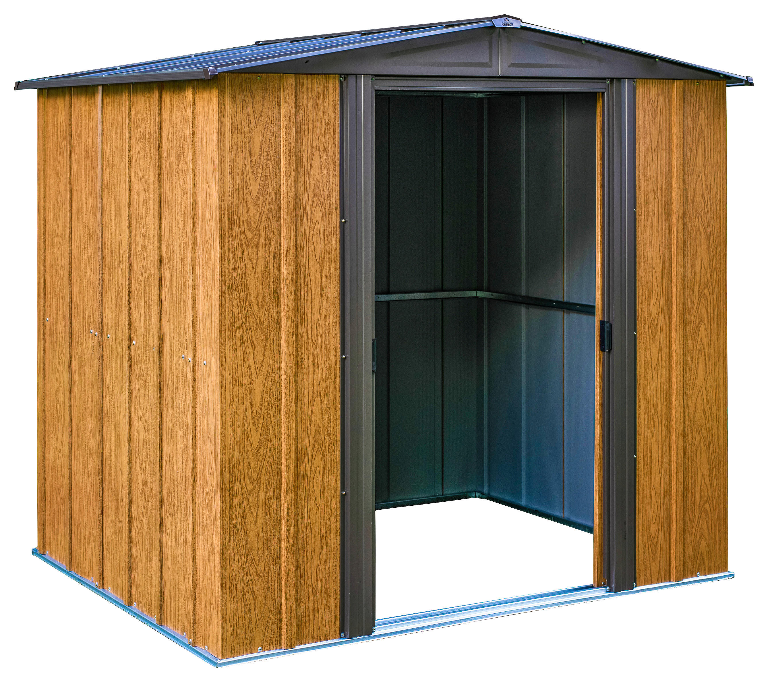 Spacemaker Gartenhaus braun B/H/T: ca. 194x177x151 cm Gartenhaus - braun (194,00/177,00/151,00cm) - Spacemaker