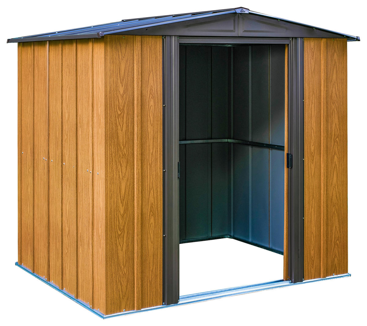Spacemaker Gartenhaus braun B/H/T: ca. 194x177x151 cm Gartenhaus - braun (194,00/177,00/151,00cm) - Spacemaker