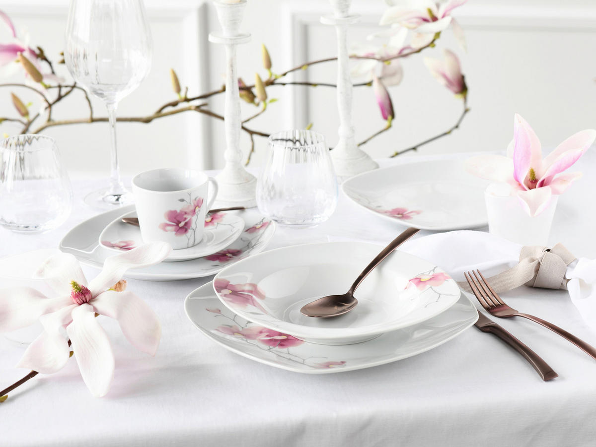 CreaTable Kombiservice Amelie multicolor Porzellan 30 tlg. Amelie - multicolor - CreaTable