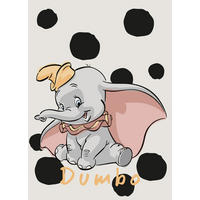 Komar Poster Dumbo Dots Disney B/L: ca. 50x70 cm Dumbo Dots - (50,00/70,00cm) - Komar