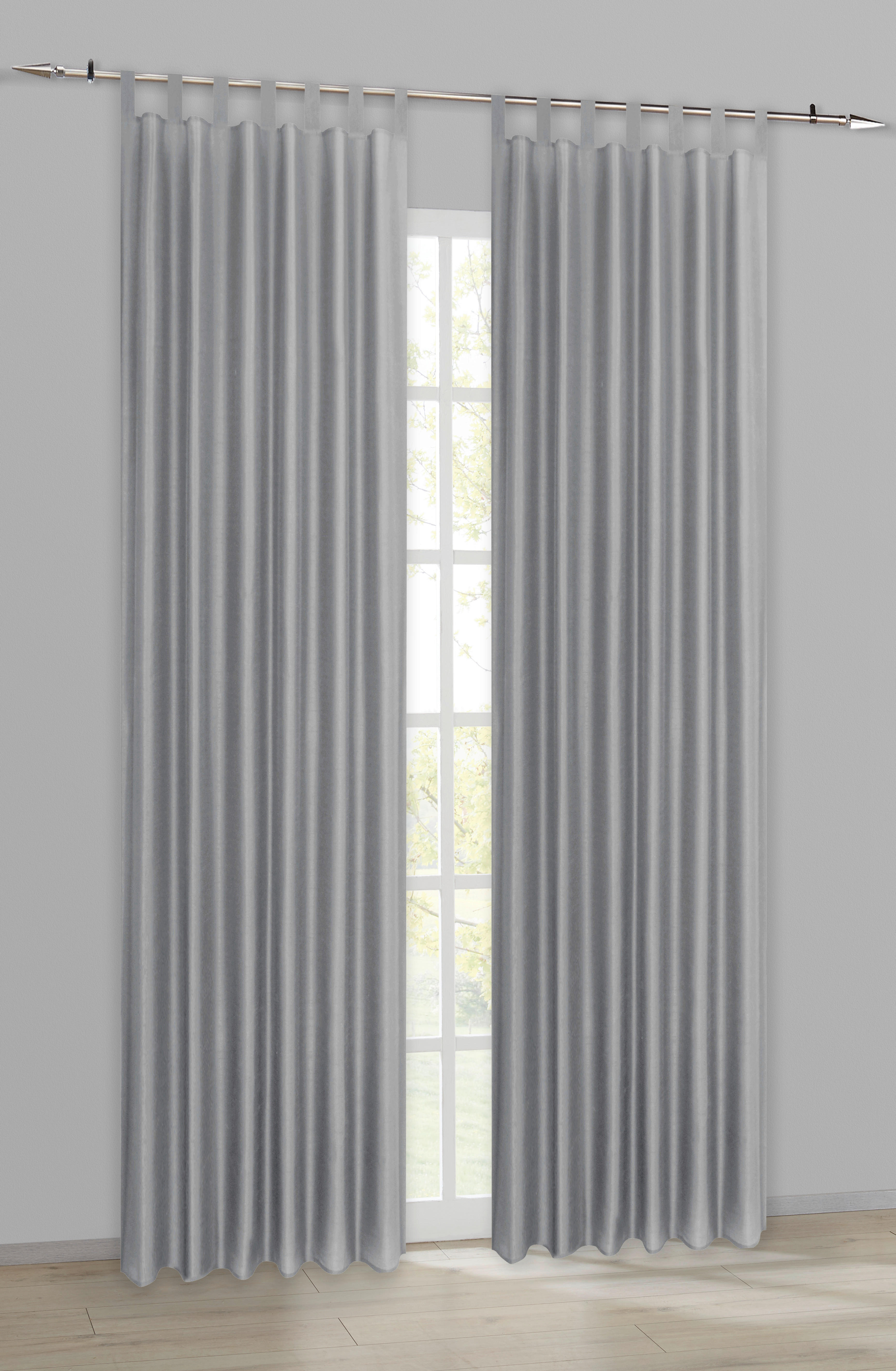 ACUS design collection Kombivorhang Pure grau B/L: ca. 140x245 cm Pure - grau (140,00/245,00cm) - ACUS design collection