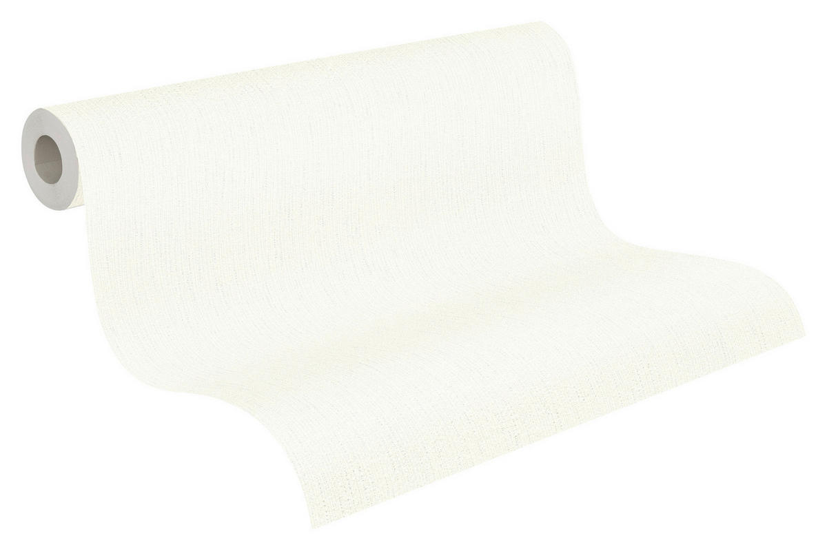 A.S.Creation Vliestapete weiß B/H/D: ca. 53x1500x12 cm Vliestapete - weiß (12,00/1500,00cm) - A.S.Creation