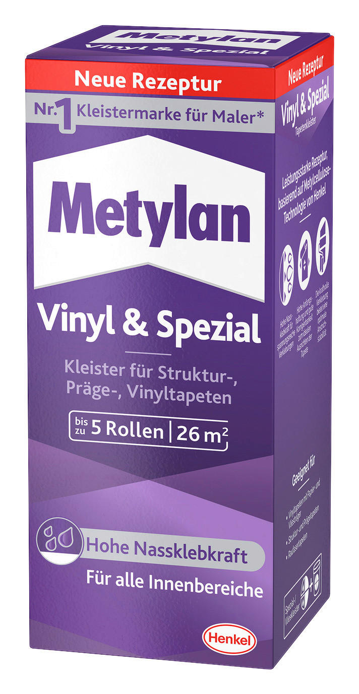 Metylan Tapetenkleister Vinyl & Spezial ca. 0,18 kg Vinyl & Spezial - Metylan