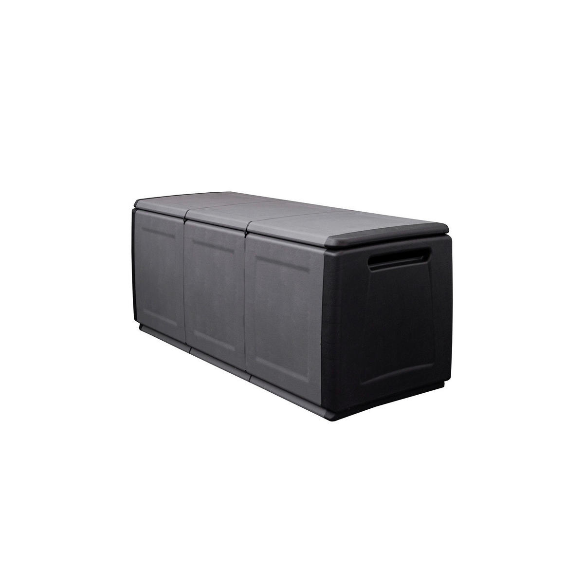 Artplast Multibox Cubo schwarz B/H/L: ca. 53x57x138 cm Cubo - schwarz/dunkelgrau (138,00/53,00/57,00cm) - ArtPlast