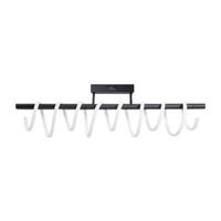 Näve Leuchten LED Deckenleuchte NV1374322 schwarz Aluminium Kunststoff B/H/T: ca. 100x27x100 cm null 1 Brennstellen Belleza - schwarz (100,00/27,00/100,00cm) - Näve Leuchten