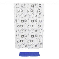 Duschset Polyester Duschset_2tlg.blau - (180,00/180,00cm)
