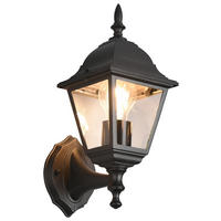 Außen-Wandleuchte Livenza 205760132 schwarz B/H/T: ca. 14x34x19 cm Livenza - schwarz (14,00/34,00/19,00cm) - Trio