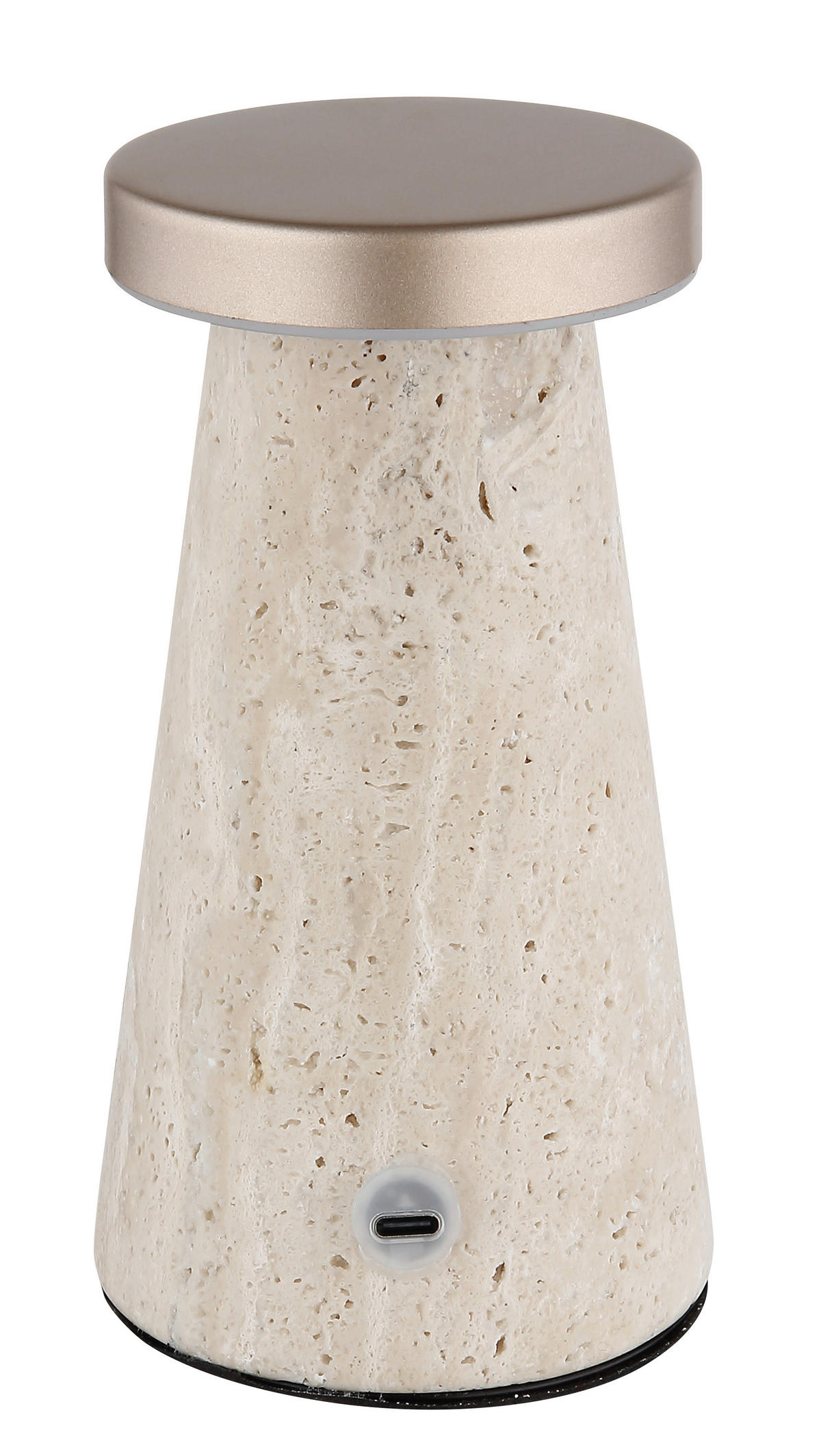 GLOBO Tischleuchte Tischleuchte-Adina - Cappuccino/grau (13,50/13,50/20,50cm) - GLOBO