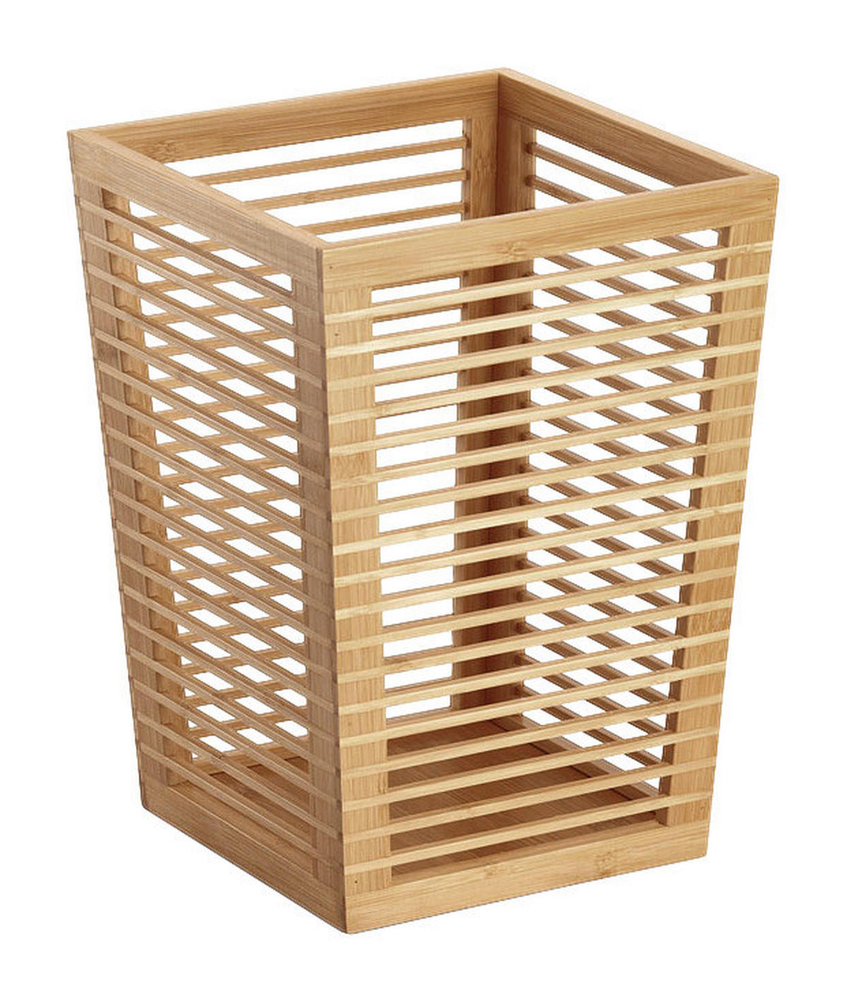 Zeller Papierkorb natur Bambus B/H/L: ca. 235x33x235 cm Papierkorb - natur (235,00/235,00/33,00cm) - Zeller